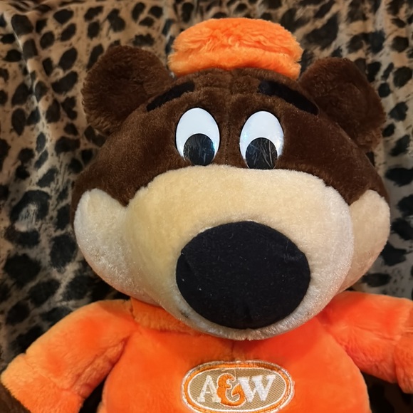 A&W Root Beer Stuffed Plush Vintage Bear - Picture 6 of 6